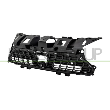 Grille De Calandre-Noire-Avec Trous Radar+Support-Avec Trou Camera