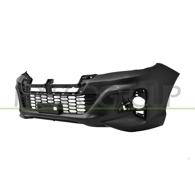 Pare-Chocs avant Noir-Surface Lisse Pret A Peindre