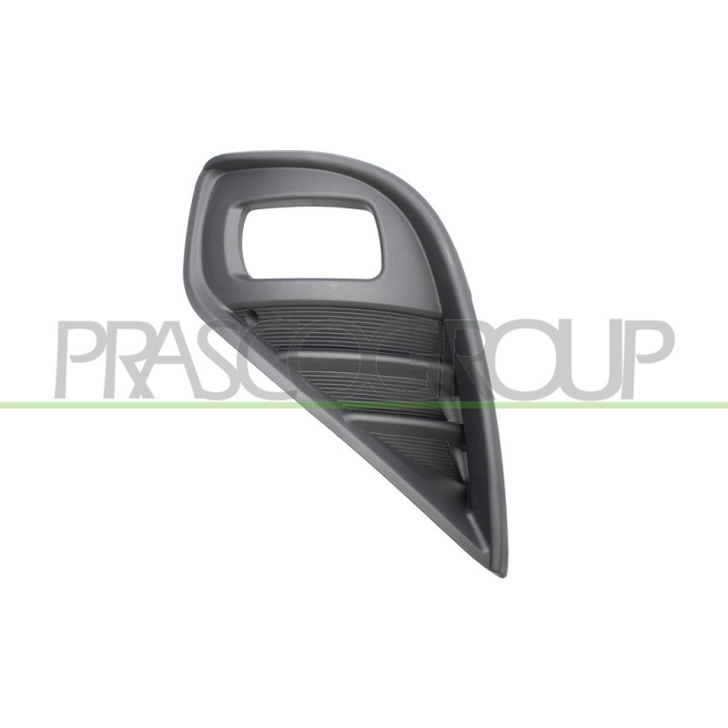 Grille côté chauffeur Structuree' de Pare-Chocs-Noire avec Sieges Antibrouillard