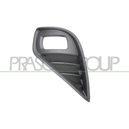 Grille côté chauffeur Structuree' de Pare-Chocs-Noire avec Sieges Antibrouillard