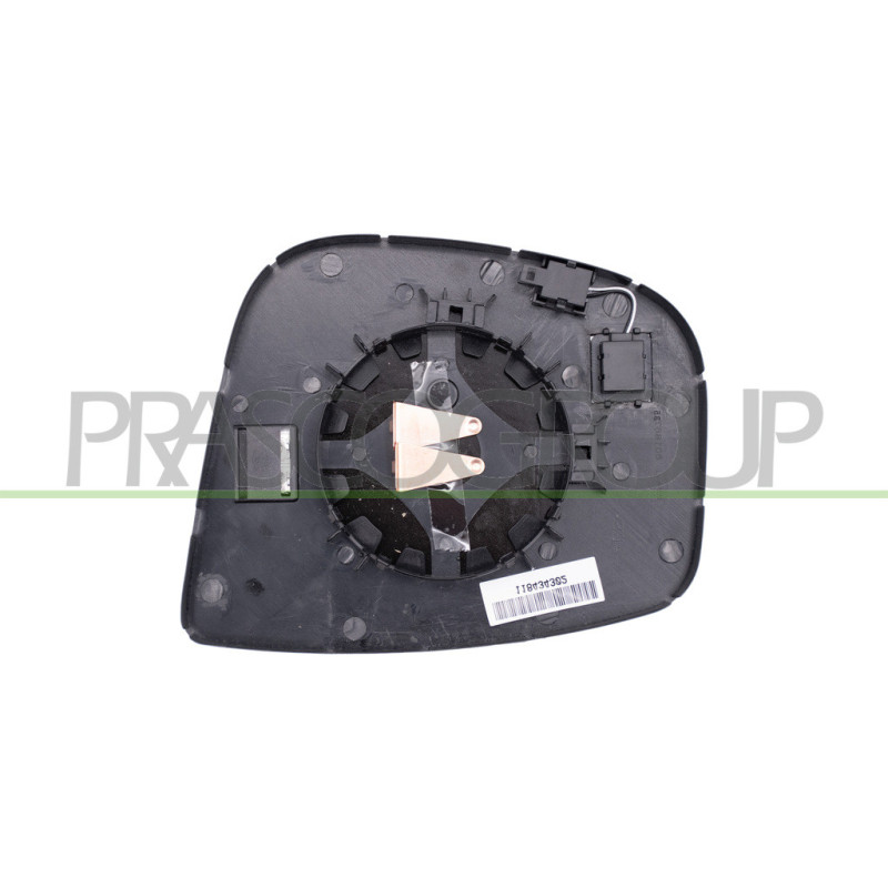 Verre De Retroviseur Droit-Chauffant-Convex/Chrome'