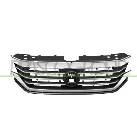 Grille Calandre Noire Brillant avec Moulure Chromee' Mod. Comfortline/Highline