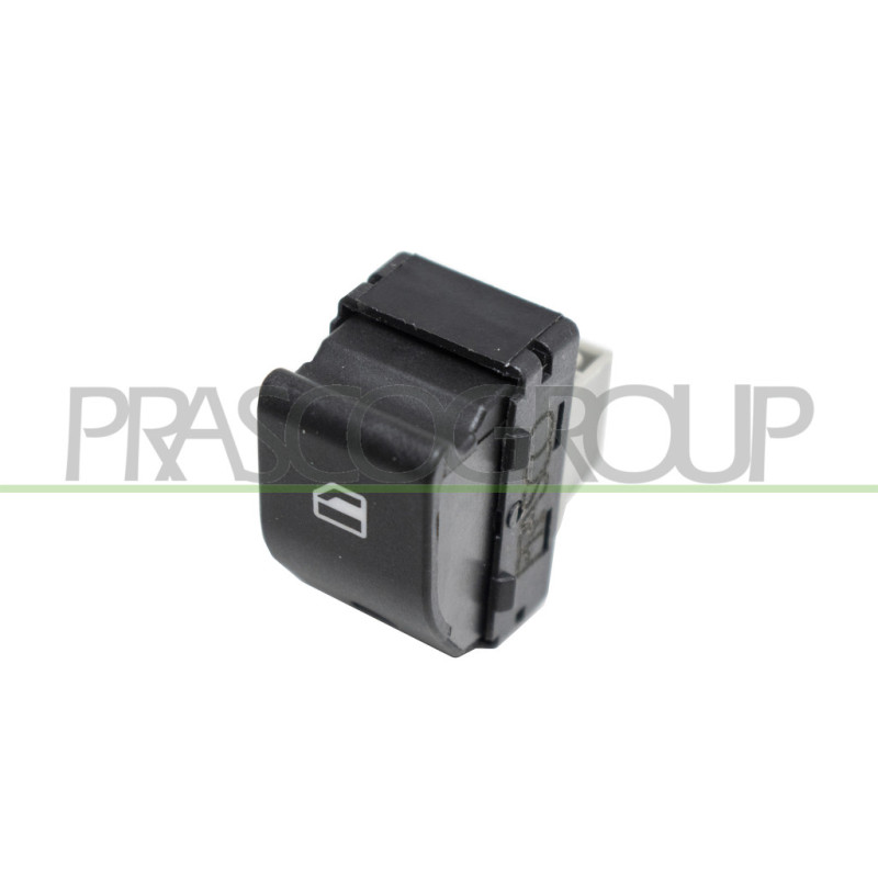 INTERRUPTEUR LEVE-VITRE NOIR-PORTE AVANT DROITE-4 BROCHES