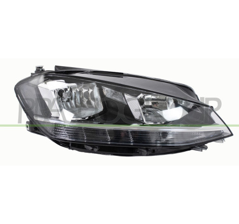 Phare côté passager H7 Electrique avec Moteur-avec Feu de Jour-Led