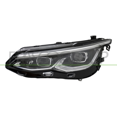 Phare côté chauffeur-Electrique-avec Moteur-Chromé-Led-Montage Valeo