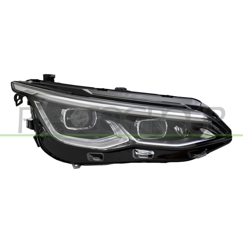 Phare côté passager Electrique-avec Moteur-Chromé-Led-Montage Valeo