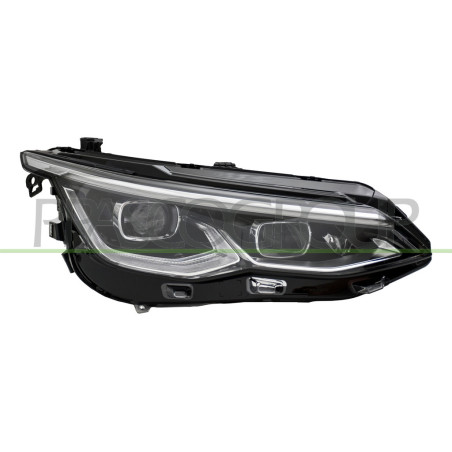 Phare côté passager Electrique-avec Moteur-Chromé-Led-Montage Valeo