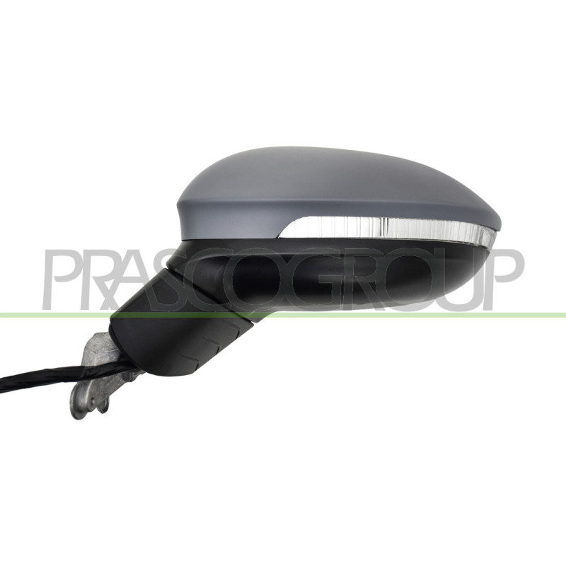 Retroviseur Gauche Electrique-Chauffant-Avec Appret-Avec Feu Repetiteur-Avec Feu