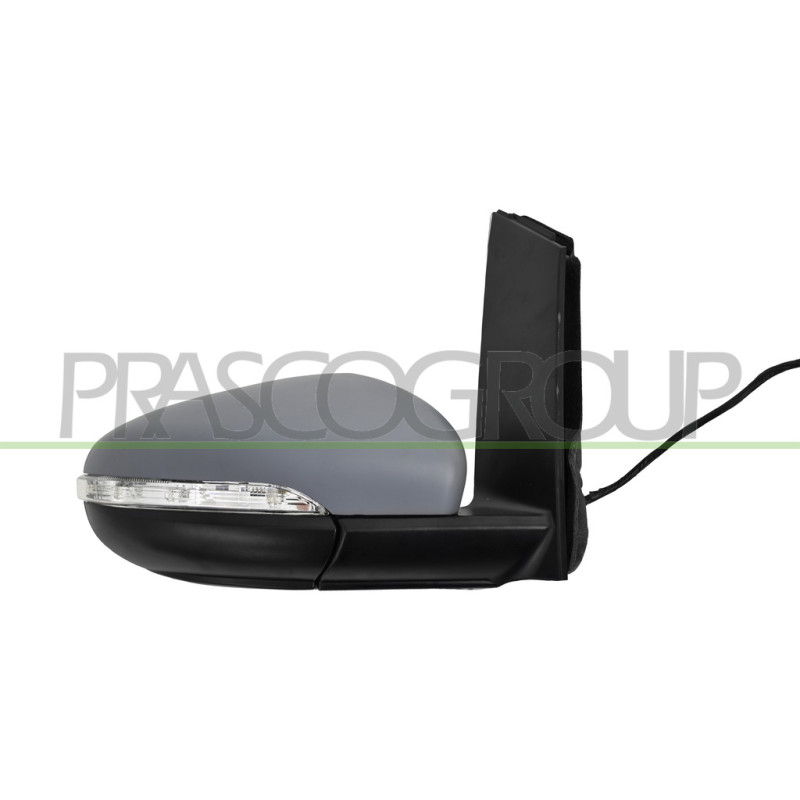 Retroviseur Droit-Electrique-Avec Appret-Chauffant-Avec Feu-Convexe-6 Broches