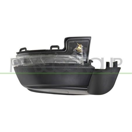 Base De Retroviseur Droit-Noire-Avec Feu