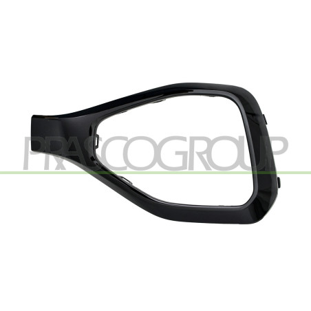 Moulure Gauche De Pare-Chocs Avant-Noire-Brillante