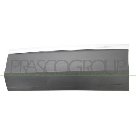 Moulure de Porte arrière côté chauffeur-Noire-Structuree-avec Profil Chrome'-ave