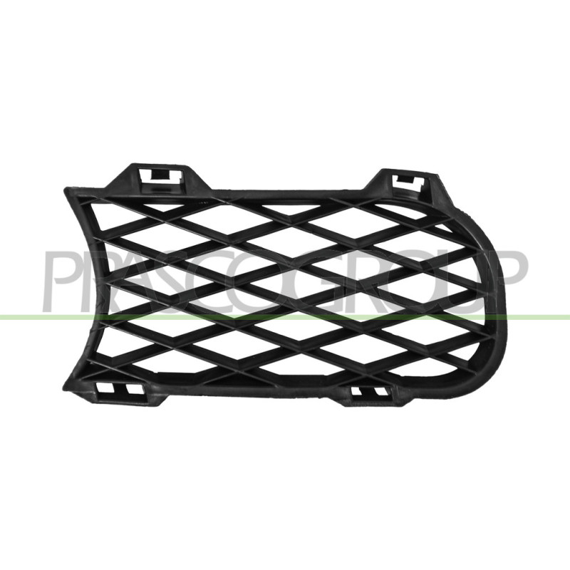 Grille Gauche De Pare-Chocs-Avant-Inferieure-Noire-Structuré