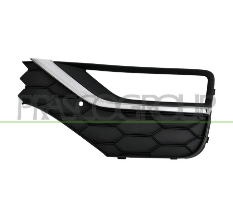 Grille côté chauffeur de Pare-Chocs-Avant-Noire-avec Siege Antibrouillard-avec M