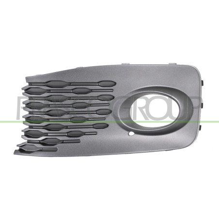 Grille côté chauffeur Structuree' de Pare-Chocs-Noire avec Sieges Antibrouillard