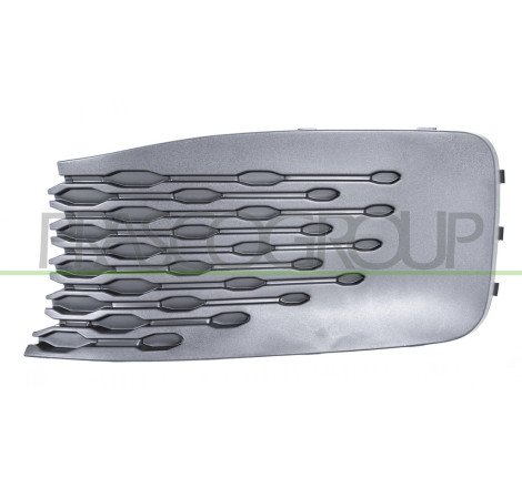 Grille côté chauffeur de Pare-Chocs-Noire Structure'-avec Sieges Antibrouillard