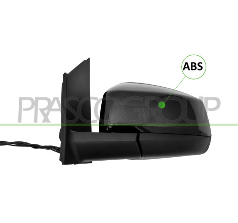 Retroviseur Gauche-Electrique-Avec Appret-Chauffant-Avec Antenne De Radio-Convex