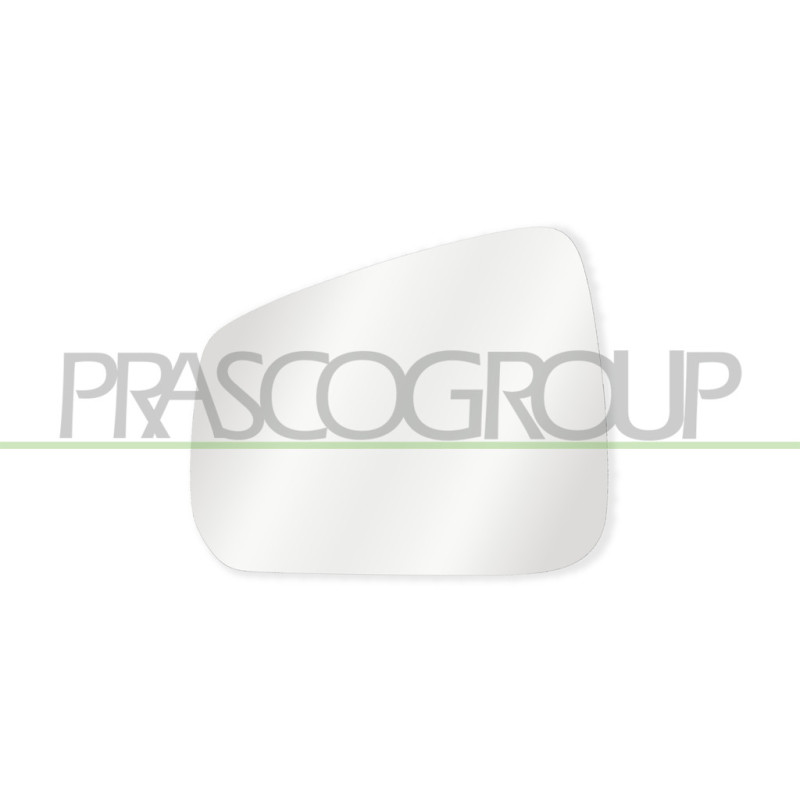 Verre De Retroviseur Gauche-Chauffant-Convex