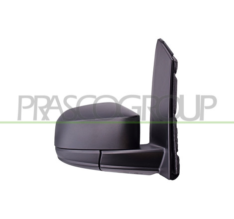 Retroviseur Droit Manuel-Noir-Convexe/Chrome