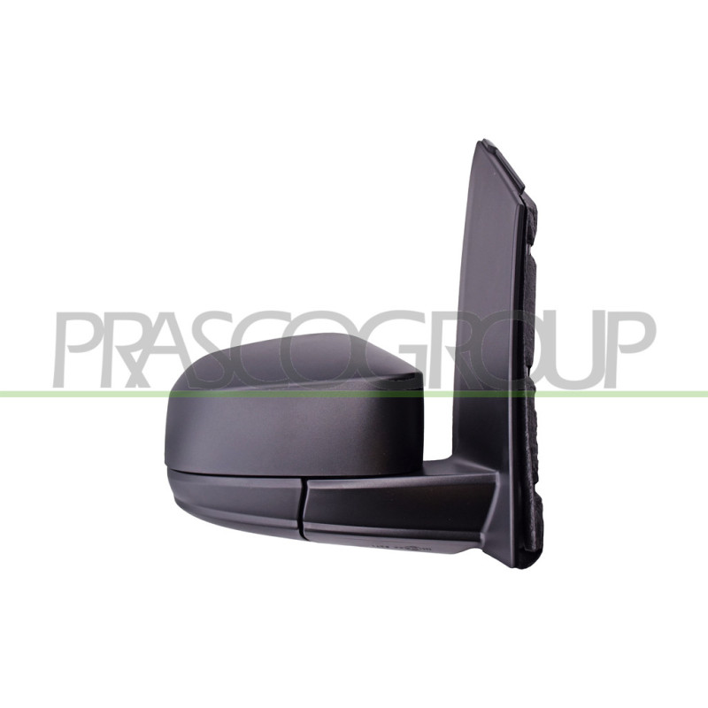 Retroviseur Droit Manuel-Noir-Convexe/Chrome