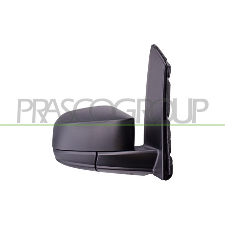 Retroviseur Droit Manuel-Noir-Convexe/Chrome