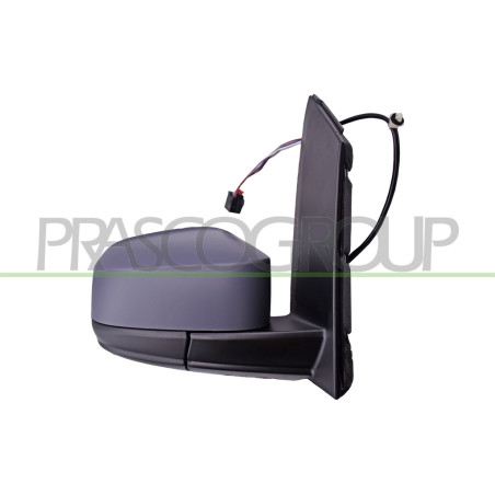 Retroviseur Droit Electrique-Chauffant-Avec Appret-Convexe/Chrome'-5 Broches