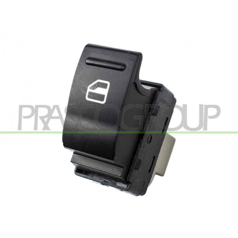 INTERRUPTEUR LEVE-VITRE NOIR-PORTE AVANT DROITE-4 BROCHES