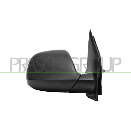 Retroviseur Droit Manuel-Noir-Convexe/Chrome