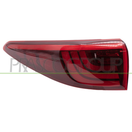 Feu d'Aile arrière côté chauffeur avec Porte Lampe-Led