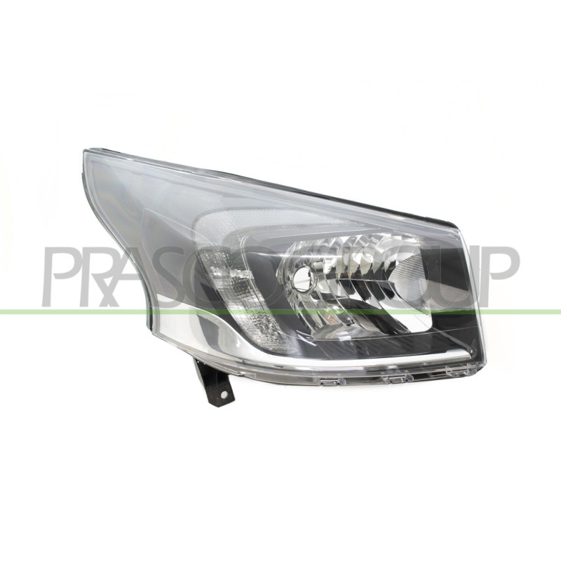 Phare côté passager H4 Electrique avec Moteur-avec Feu de Jour-Led