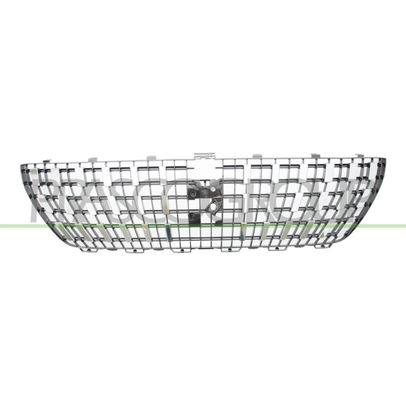 Grille Calandre Noire avec Moulure Chromee'