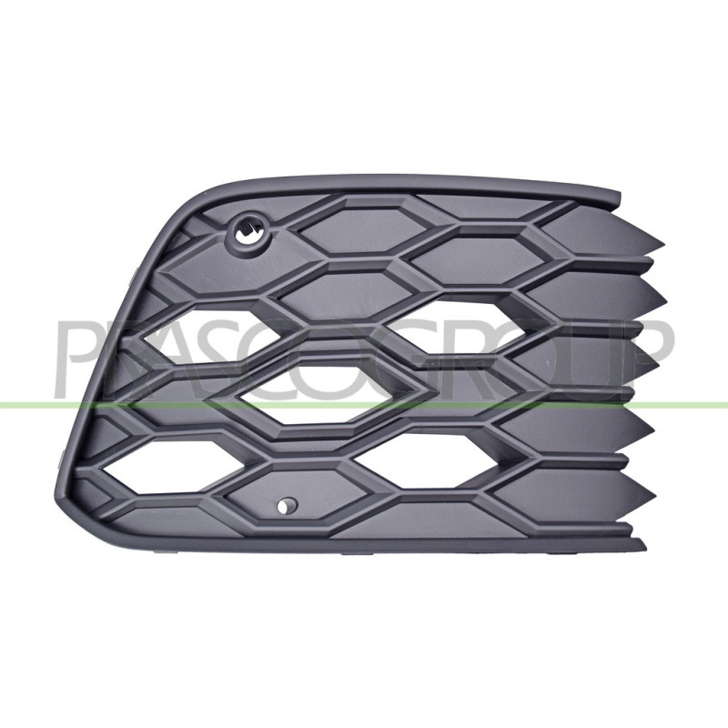 Grille côté passager de Pare-Chocs-Avant-Noire-avec Sieges Antibrouillard-avec T