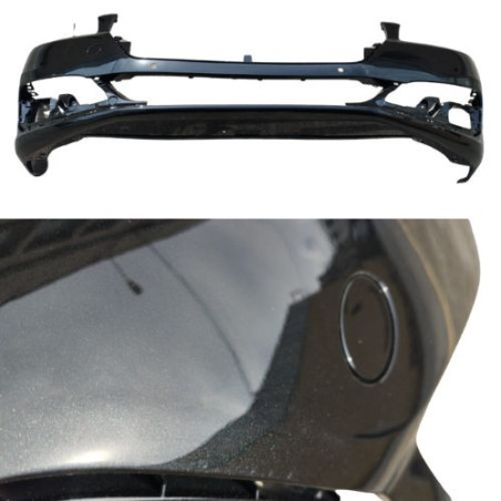 Pare-chocs avant peint noir brillant