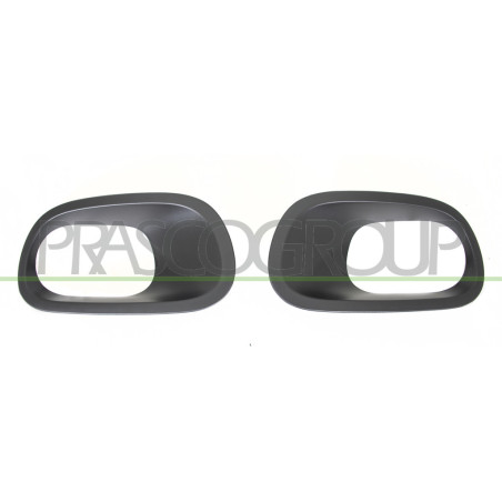 Jeu de Enjoliveur Antibrouillard Noir Structure' (côté passagerôté chauffeur)
