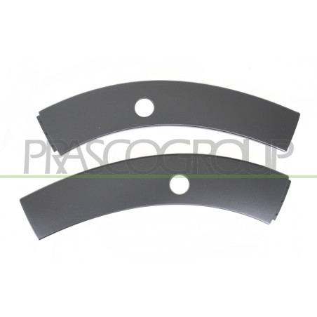 Jeu D'Enjoliveurs D'Aile Avant-Partie Avant-Noire Structure'-Avec Trous Pour?