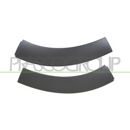 Jeu d'Enjoliveurs d'Aile Avant- Partie Avant-Noire Structure'-avec Enpreints pou