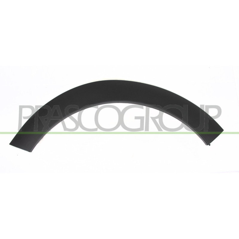 Extension d'Aile arrière côté chauffeur-Partie Avant-Noire Structure'