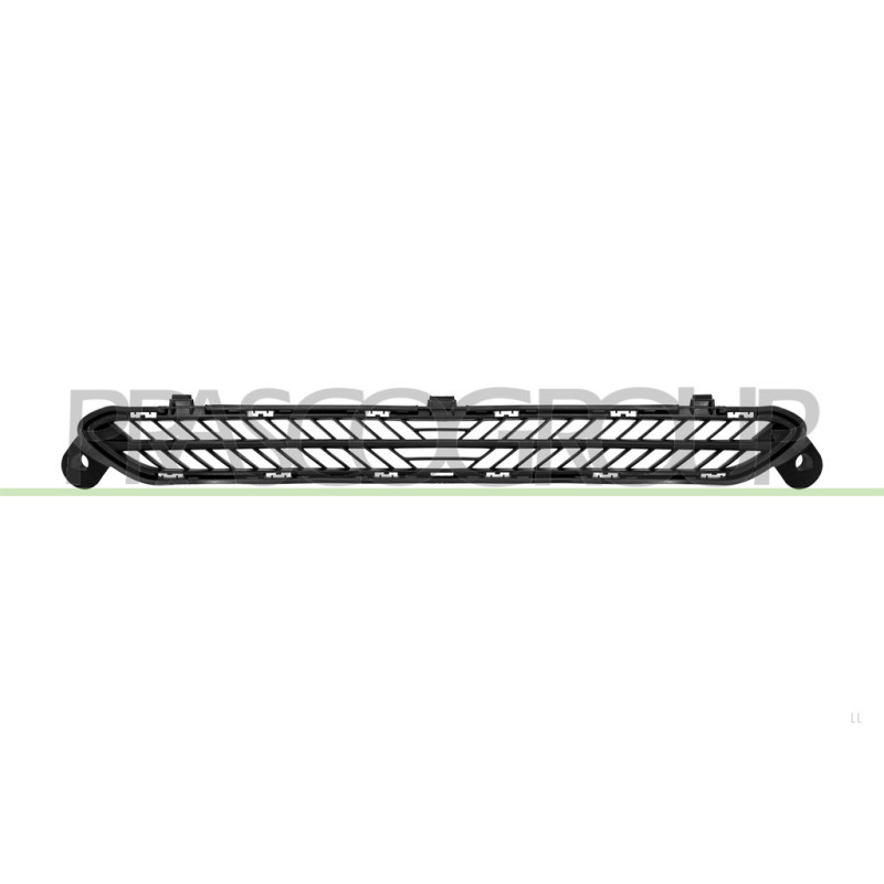 Grille Centrale De Pare-Chocs-Avant-Noire-Structuré