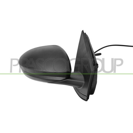 Retroviseur Droit-A Cable-Noir-Avec Sonde-Convexe-2 Broches