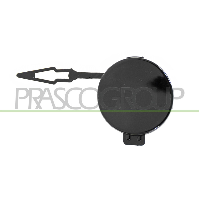 Cache Crochet Arriere-Noire Brillant