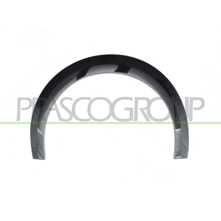 Extension d'aile arrière noir brillant côté passager