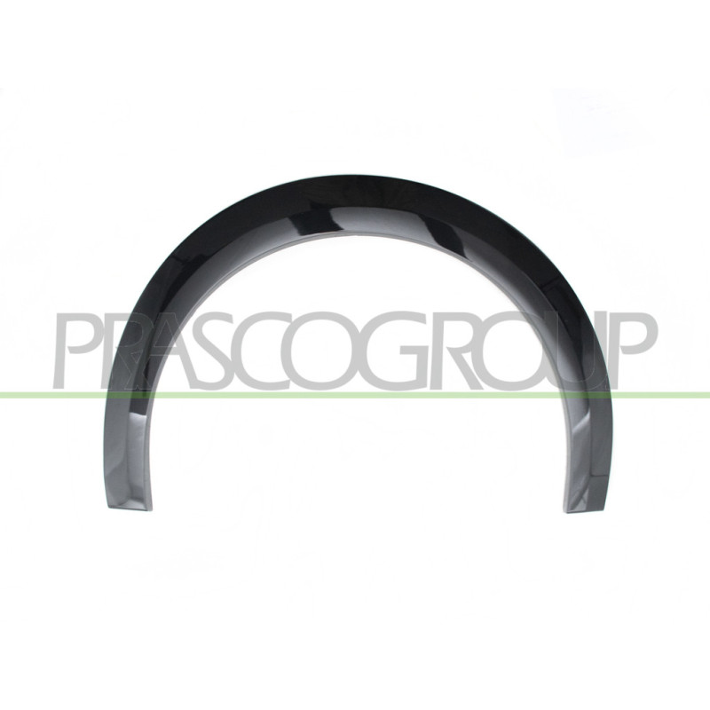 Extension d'aile arrière noir brillant côté chauffeur