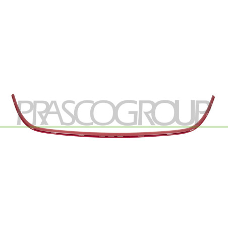 Moldura Central Parachoques Delantero- Rojo Mod. Gti