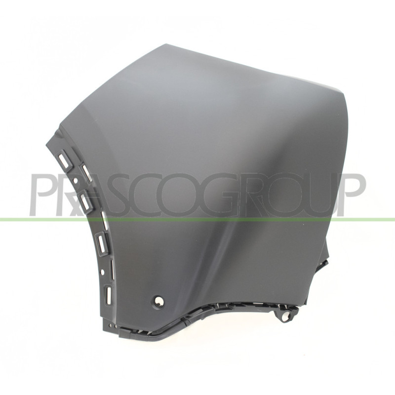 Embout Gauche De Pare-Chocs Avant Avec Appret-Avec Trous Aide Stationnement?