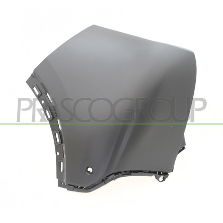 Embout Gauche De Pare-Chocs Avant Avec Appret-Avec Trous Aide Stationnement?