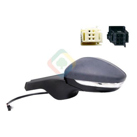 Rétroviseur côté chauffeur Électrique, Convexe, Chauffant, Avec Couche D'Apprêt,