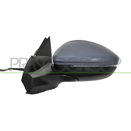 Retroviseur Gauche-Electrique-Avec Appret-Chauffant-Rabattable-Avec Feu-Avec Feu