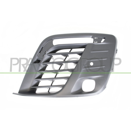 Grille côté chauffeur Noire de Pare-Chocs-avec Trous Radar