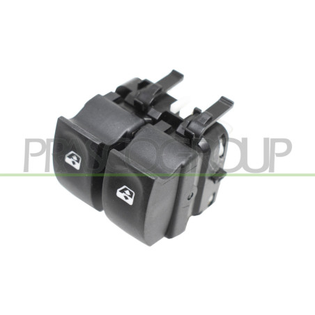 Panneau à bouton-poussoir noir pour porte côté chauffeur