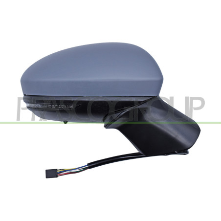 Rétroviseur électrique à peindre côté passager